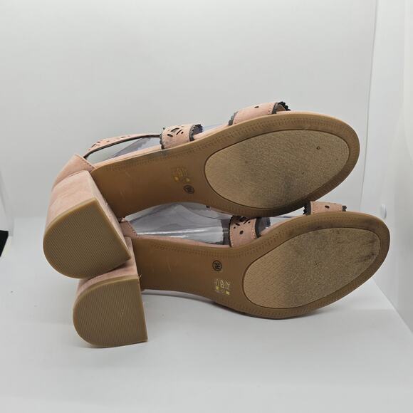 CL by Laundry‎ Block Heels-Blush-Women's 9 - Picture 6 of 8